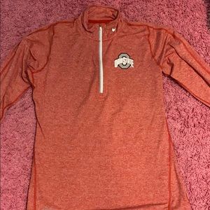 Ohio State Logo Nike Dri-Fit quarterzip